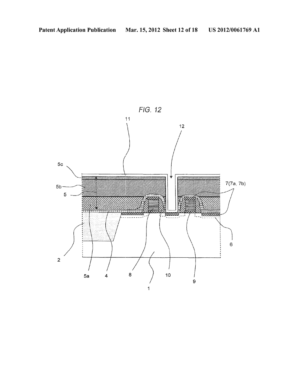 SEMICONDUCTOR INTEGRATED CIRCUIT DEVICE AND A METHOD FOR MANUFACTURING A     SEMICONDUCTOR INTEGRATED CIRCUIT DEVICE - diagram, schematic, and image 13