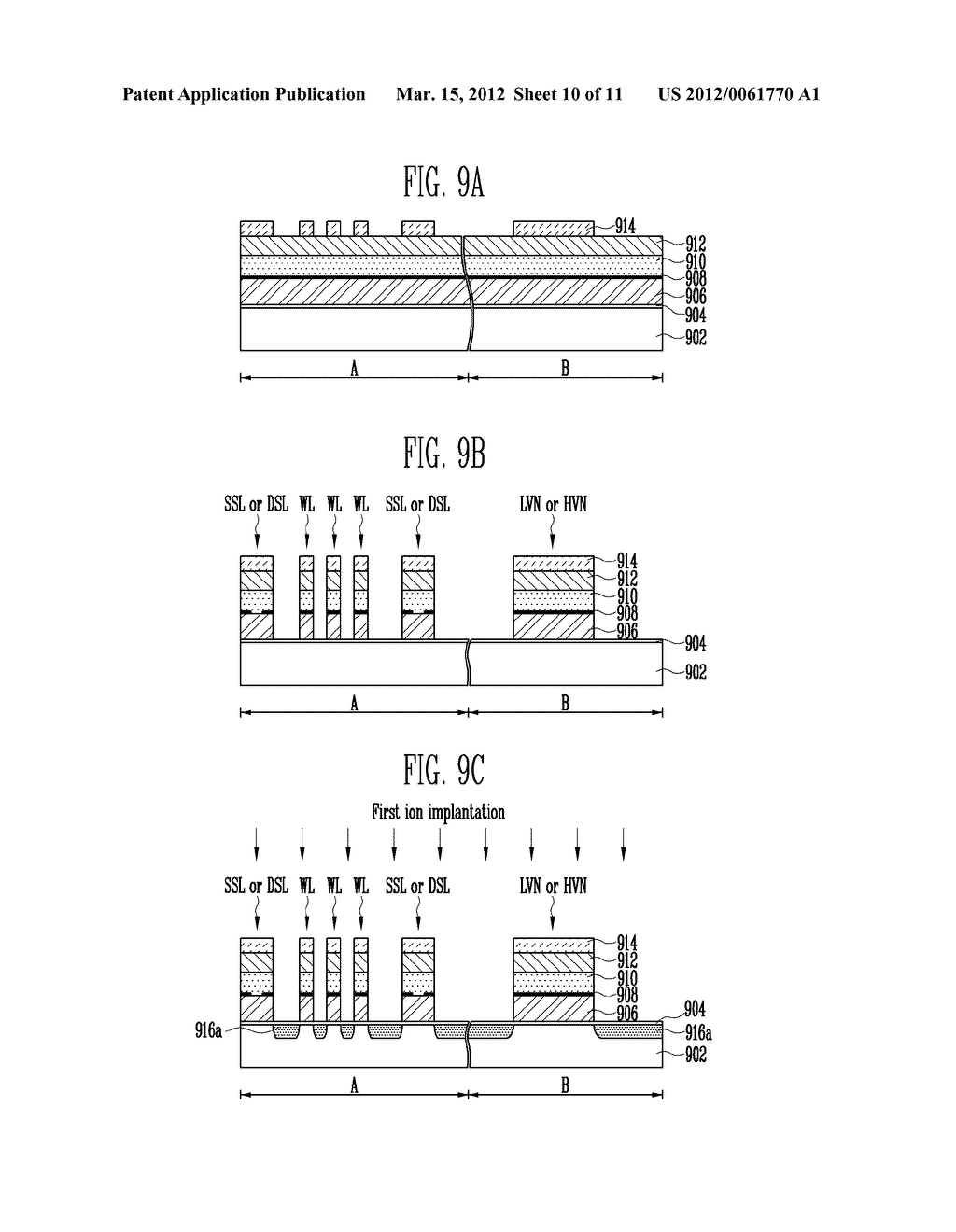 Nonvolatile Memory Device and Method of Manufacturing the Same - diagram, schematic, and image 11