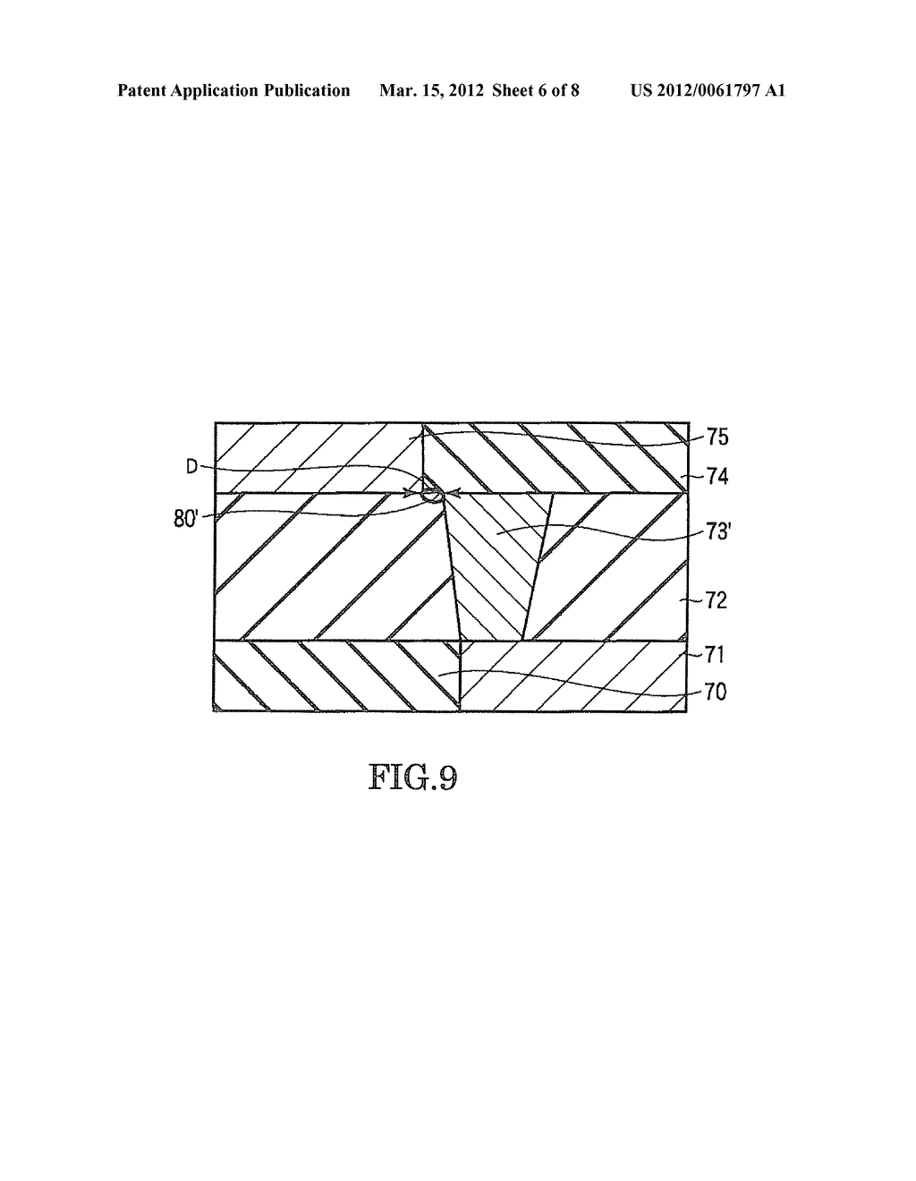 SEMICONDUCTOR DEVICE AND METHOD OF FABRICATING THE SAME - diagram, schematic, and image 07