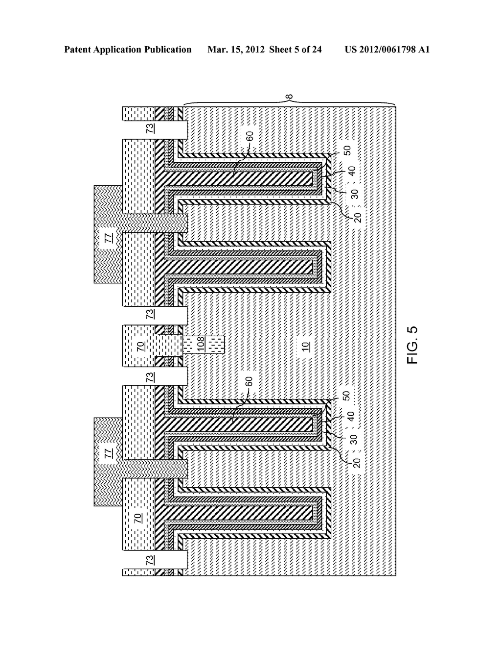 HIGH CAPACITANCE TRENCH CAPACITOR - diagram, schematic, and image 06