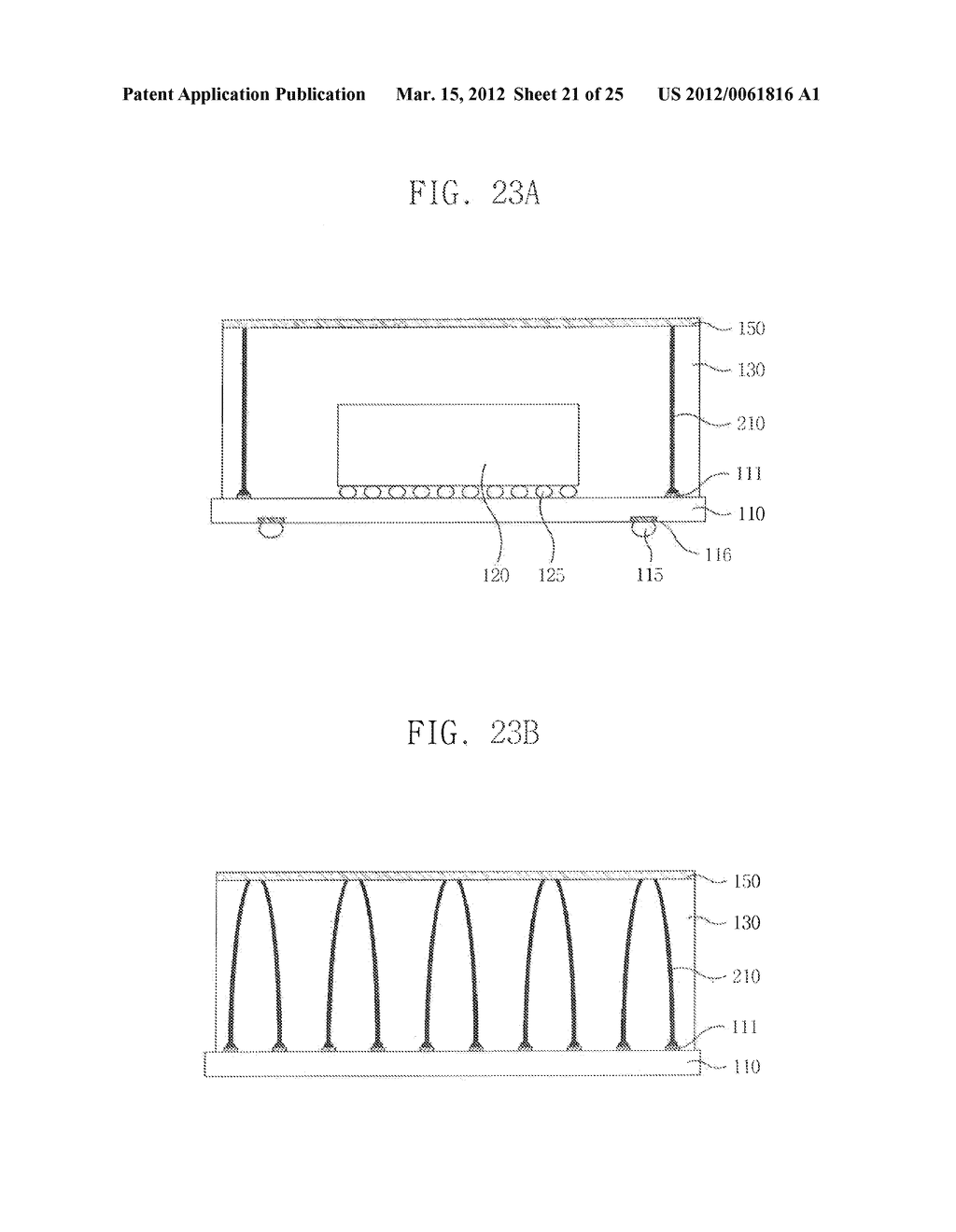 SEMICONDUCTOR PACKAGE AND METHOD OF FABRICATING THE SAME - diagram, schematic, and image 22