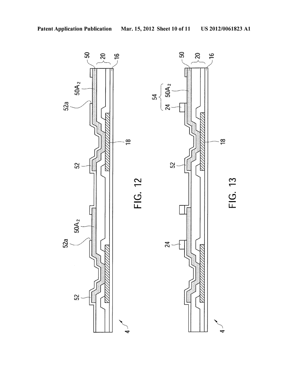 SEMICONDUCTOR DEVICE HAVING PAD STRUCTURE WITH STRESS BUFFER LAYER - diagram, schematic, and image 11