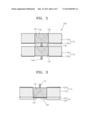 SEMICONDUCTOR CHIP, STACKED CHIP SEMICONDUCTOR PACKAGE INCLUDING THE SAME,     AND FABRICATING METHOD THEREOF diagram and image