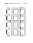 CHIP ASSEMBLY WITH A CORELESS SUBSTRATE EMPLOYING A PATTERNED ADHESIVE     LAYER diagram and image