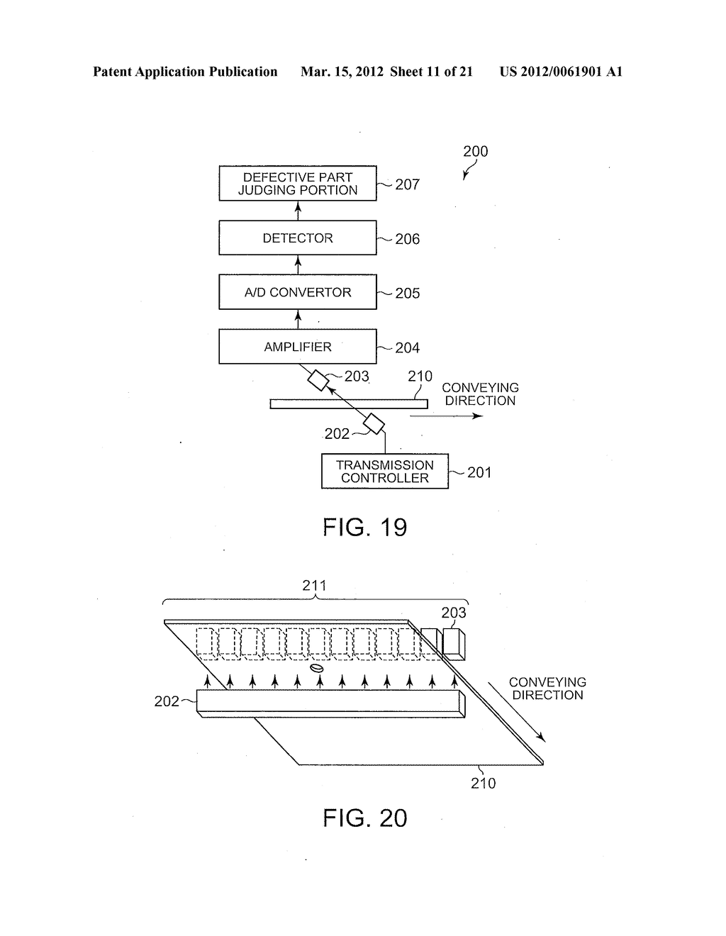 ULTRASONIC DETECTING DEVICE AND SHEET HANDLING APPARATUS COMPRISING     ULTRASONIC DETECTING DEVICE - diagram, schematic, and image 12