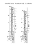 FLATBED TRAILER HAVING AN EXTENDABLE CONFIGURATION AND AN ALTERNATE     CONFIGURATION diagram and image