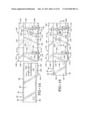 FLATBED TRAILER HAVING AN EXTENDABLE CONFIGURATION AND AN ALTERNATE     CONFIGURATION diagram and image