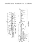 FLATBED TRAILER HAVING AN EXTENDABLE CONFIGURATION AND AN ALTERNATE     CONFIGURATION diagram and image