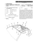 Vehicle provided with detachable convertible top diagram and image