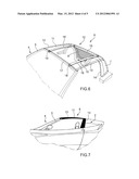 Vehicle provided with detachable convertible top diagram and image