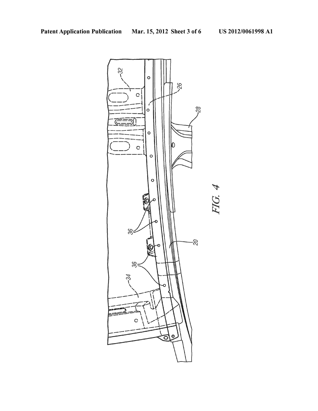 ALUMINUM ROOF PANEL FOR ATTACHMENT TO SUPPORTING STEEL VEHICLE BODY     MEMBERS - diagram, schematic, and image 04