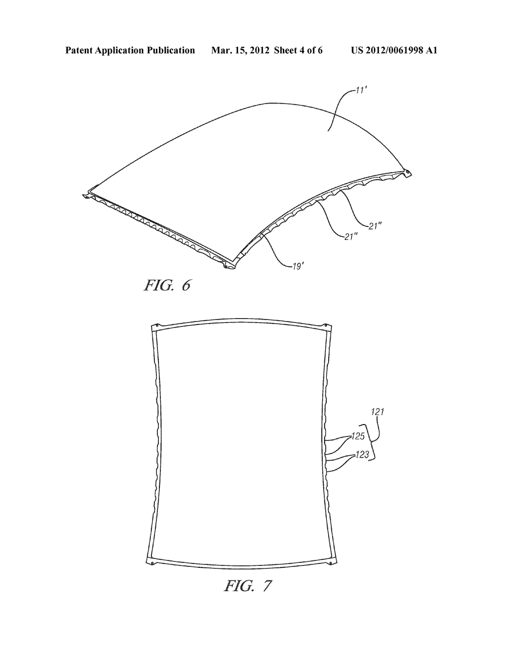 ALUMINUM ROOF PANEL FOR ATTACHMENT TO SUPPORTING STEEL VEHICLE BODY     MEMBERS - diagram, schematic, and image 05