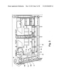 AUTO DEPLOYED CARGO LOADING RAIL SYSTEM AND MEDIC SEAT IN-TRUCK TRAVEL     RAIL diagram and image