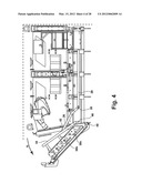 AUTO DEPLOYED CARGO LOADING RAIL SYSTEM AND MEDIC SEAT IN-TRUCK TRAVEL     RAIL diagram and image