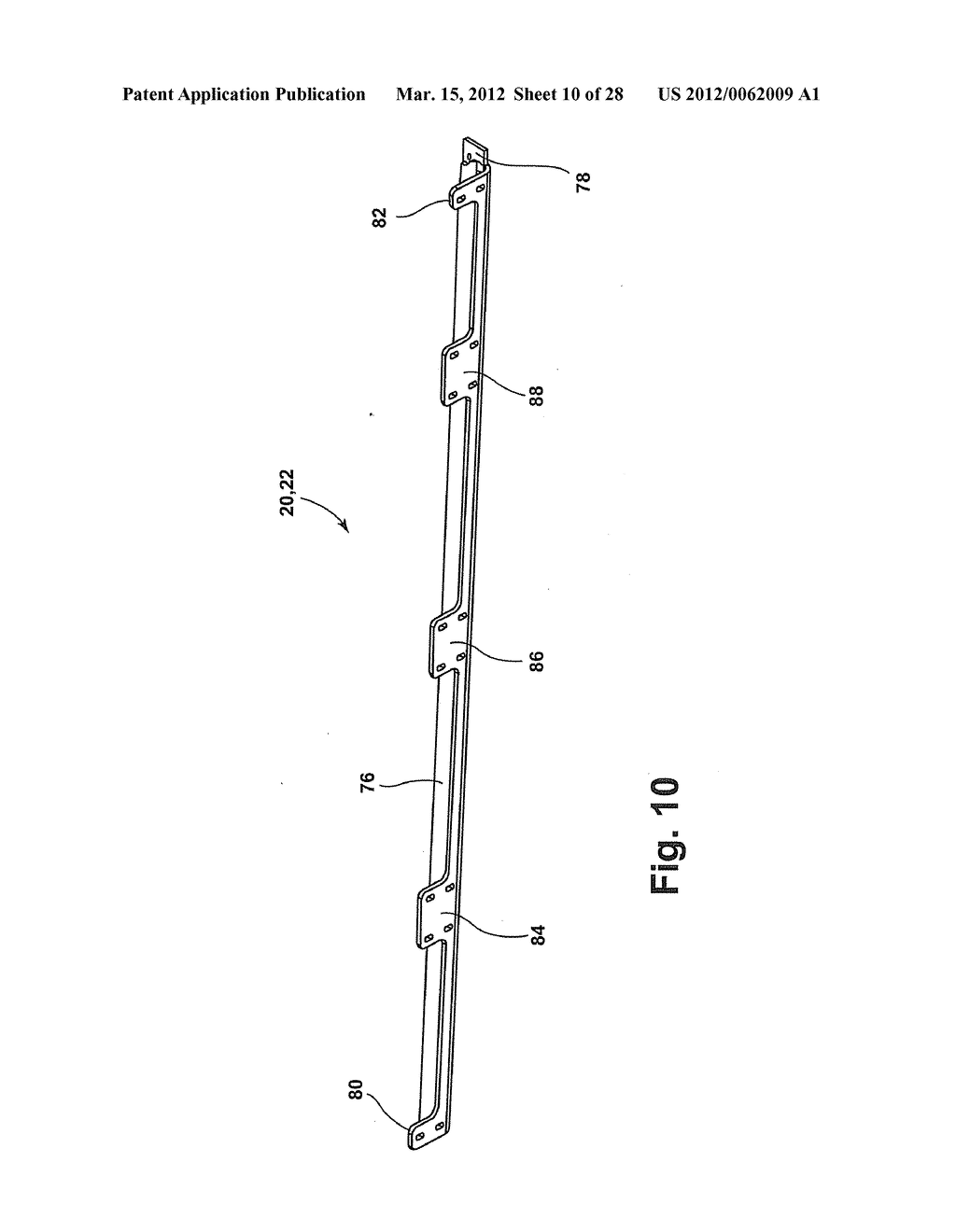 AUTO DEPLOYED CARGO LOADING RAIL SYSTEM AND MEDIC SEAT IN-TRUCK TRAVEL     RAIL - diagram, schematic, and image 11