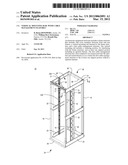 VERTICAL MOUNTING RAIL WITH CABLE MANAGEMENT FEATURES diagram and image