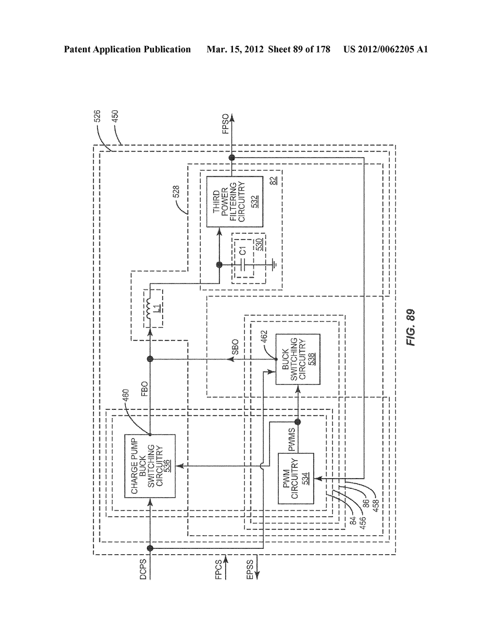 VOLTAGE COMPATIBLE CHARGE PUMP BUCK AND BUCK POWER SUPPLIES - diagram, schematic, and image 90