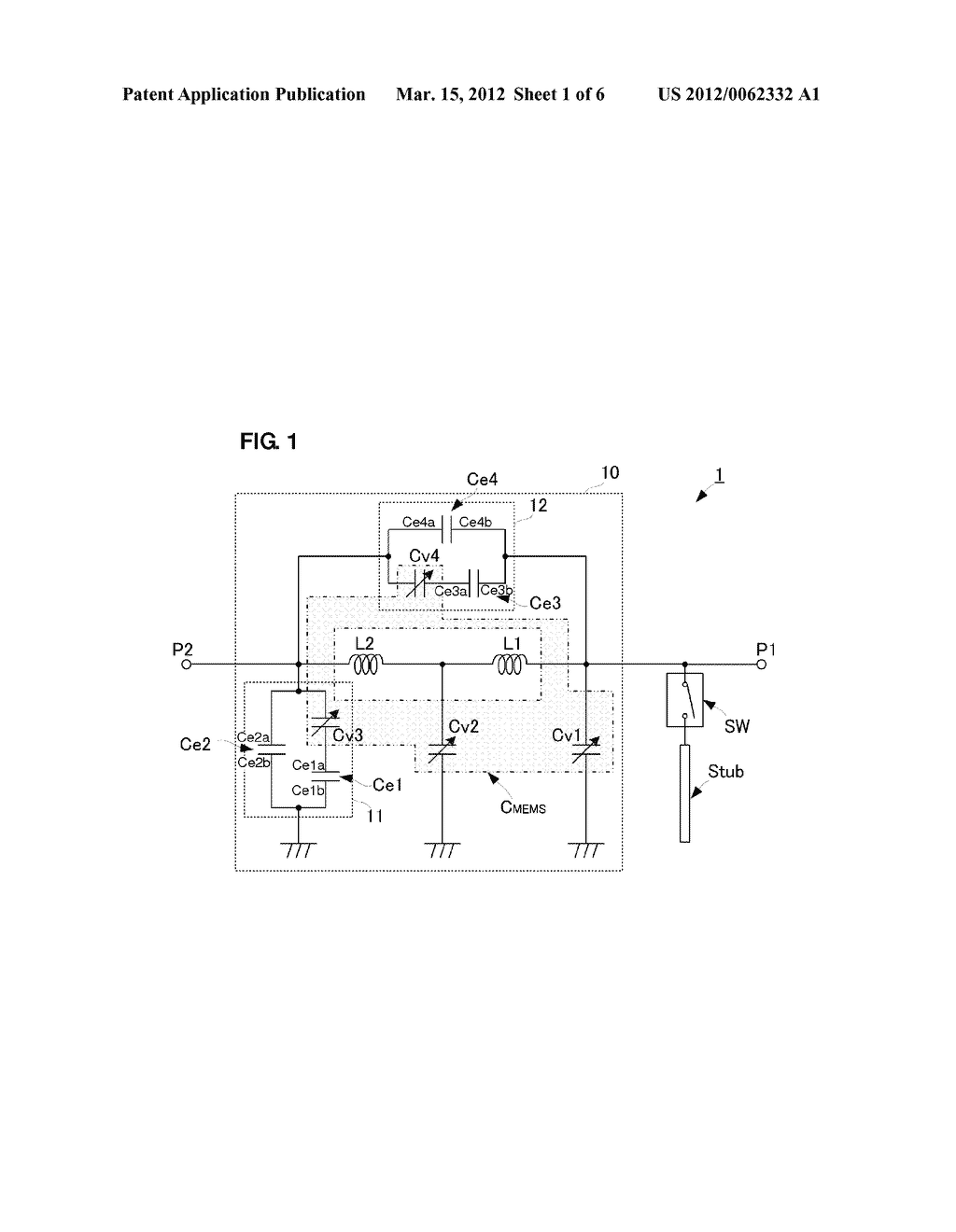 VARIABLE CAPACITANCE MODULE AND MATCHING CIRCUIT MODULE - diagram, schematic, and image 02