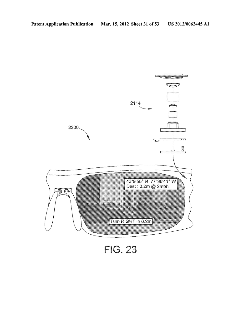 ADJUSTABLE WRAP AROUND EXTENDABLE ARM FOR A HEAD-MOUNTED DISPLAY - diagram, schematic, and image 32