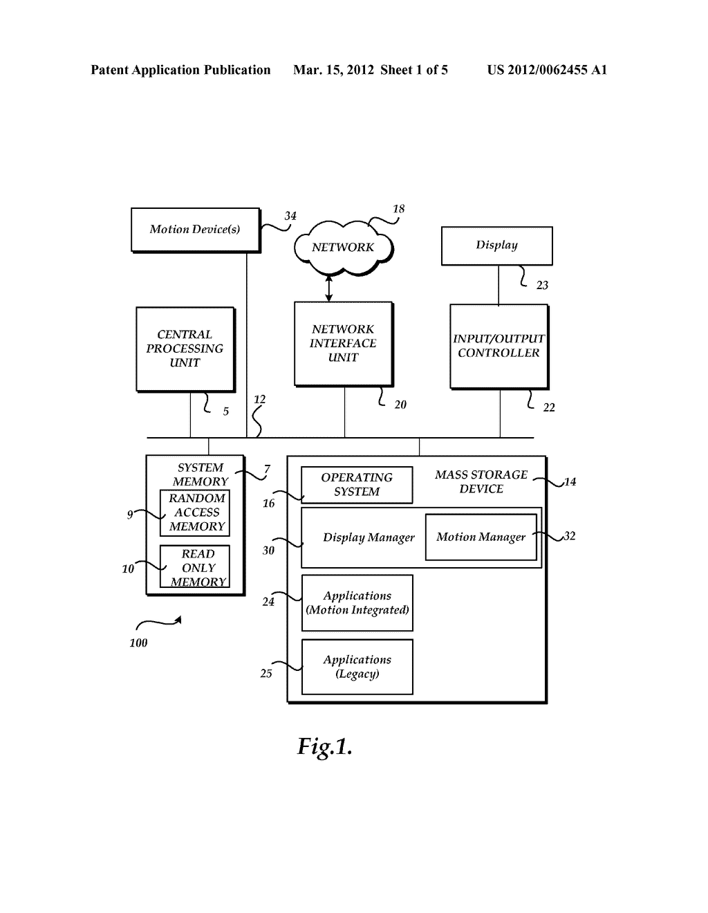 MOTION BASED DISPLAY MANAGEMENT - diagram, schematic, and image 02