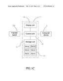 SYSTEM FOR DISPLAYING INFORMATION OF A MOUSE OR A KEYBOARD WITH BUILT-IN     DISPLAY UNIT diagram and image