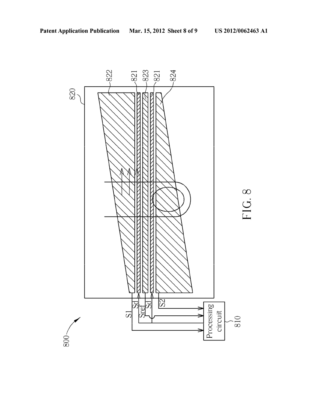 TOUCH SENSING APPARATUS FOR GENERATING TOUCH SENSING RESULT ACCORDING TO     DIFFERENTIAL SIGNAL OF MUTUAL CAPACITANCE TRIGGERED BY TOUCH EVENT - diagram, schematic, and image 09