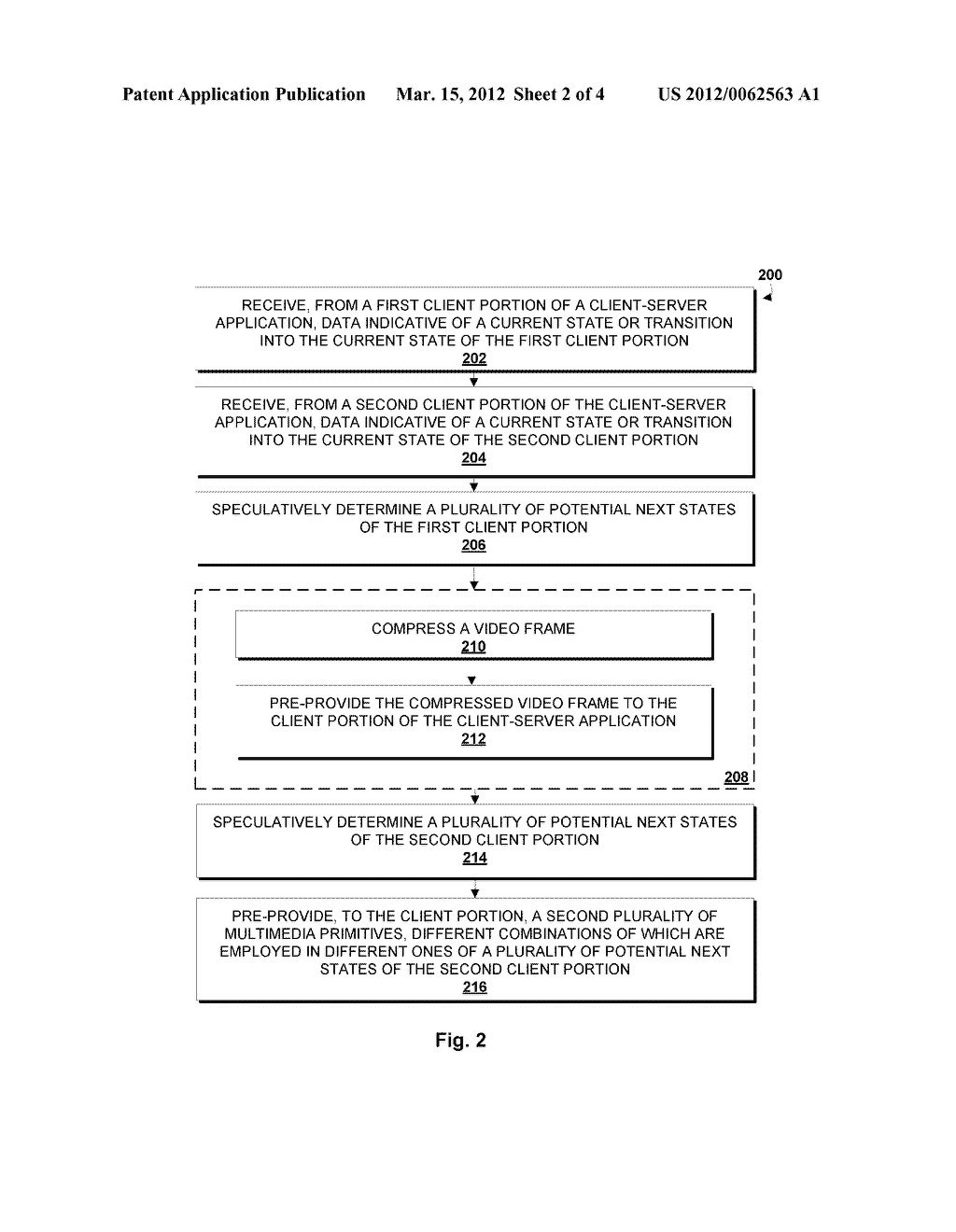 PRE-PROVIDING AND PRE-RECEIVING MULTIMEDIA PRIMITIVES - diagram, schematic, and image 03