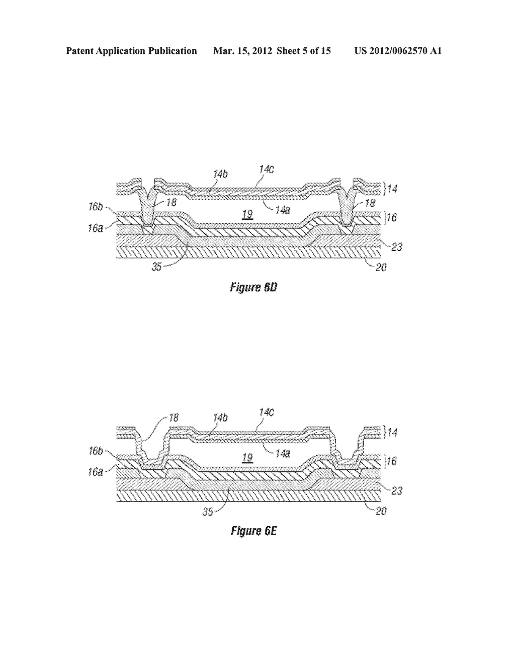 PROCESS OF FORMING AN AIR GAP IN A MICROELECTROMECHANICAL SYSTEM DEVICE     USING A LINER MATERIAL - diagram, schematic, and image 06