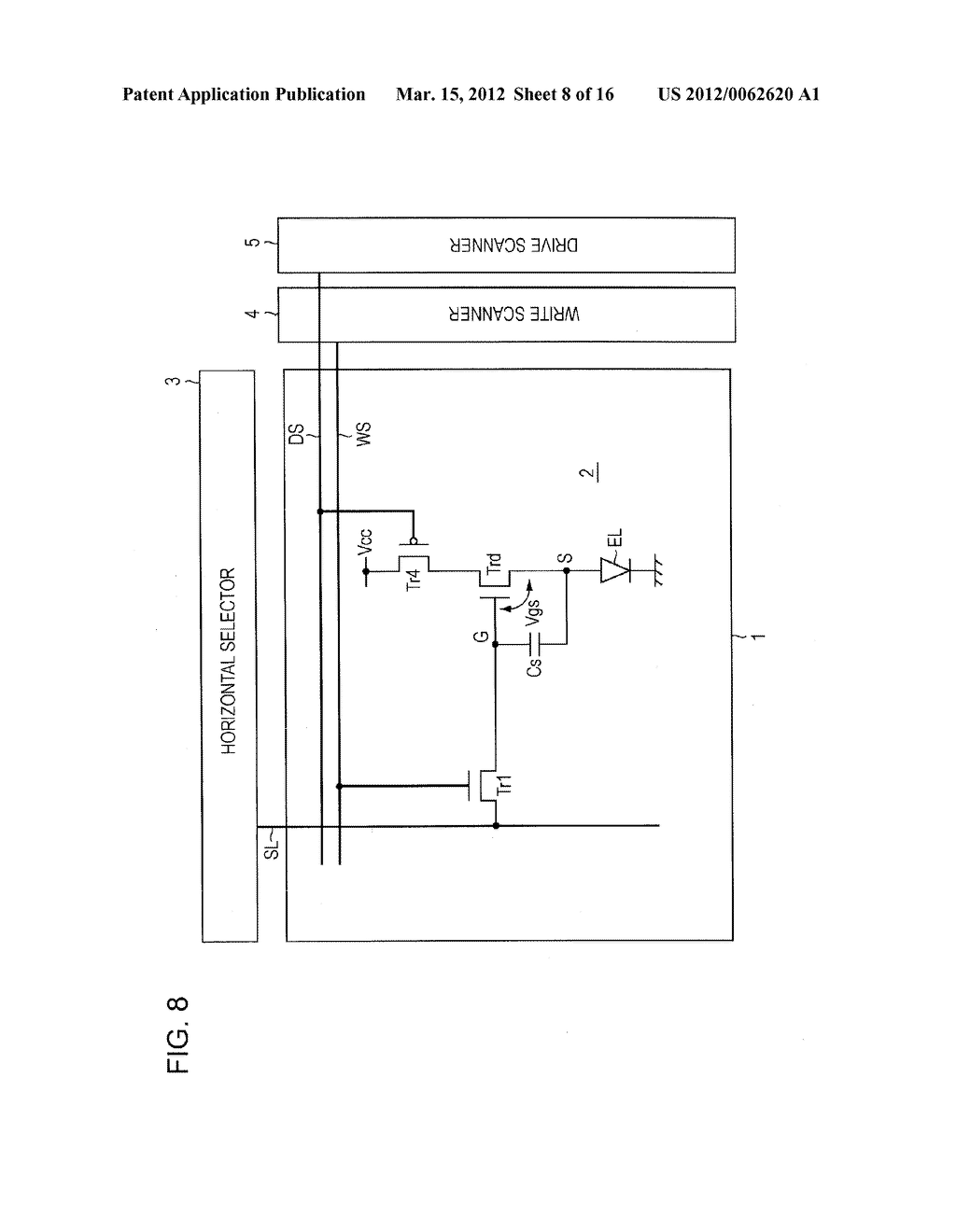 Display apparatus and drive method therefor, and electronic equipment - diagram, schematic, and image 09