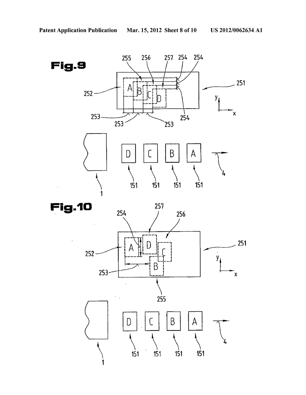 INKJET PRINTING DEVICE AND METHOD FOR PRINTING MULTI-COLORED IMAGES - diagram, schematic, and image 09