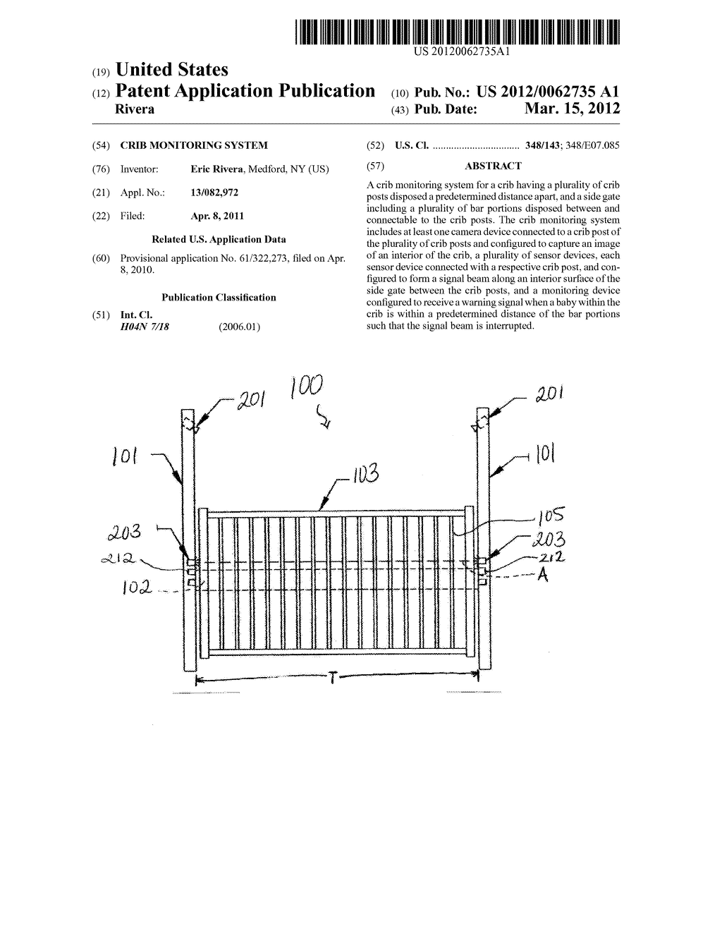 CRIB MONITORING SYSTEM - diagram, schematic, and image 01