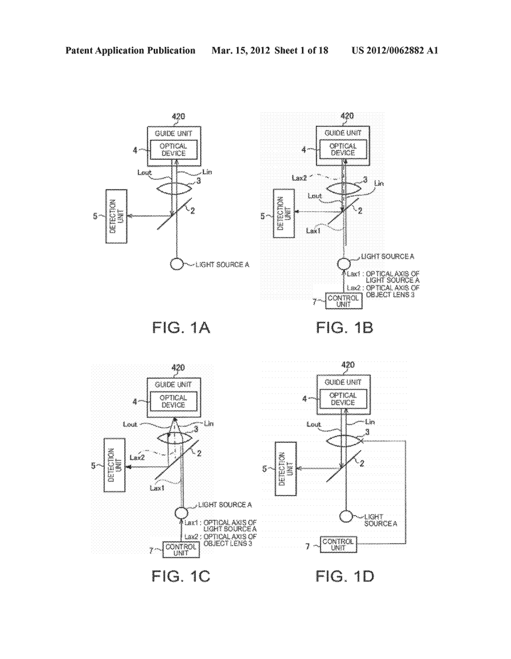 OPTICAL DEVICE UNIT AND DETECTION APPARATUS - diagram, schematic, and image 02