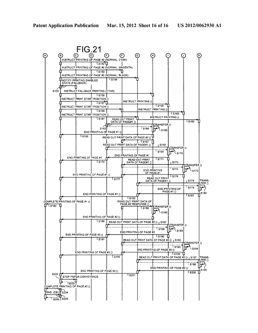 PRINTING DEVICE AND METHOD OF CONTROLLING PRINTING DEVICE - diagram, schematic, and image 17