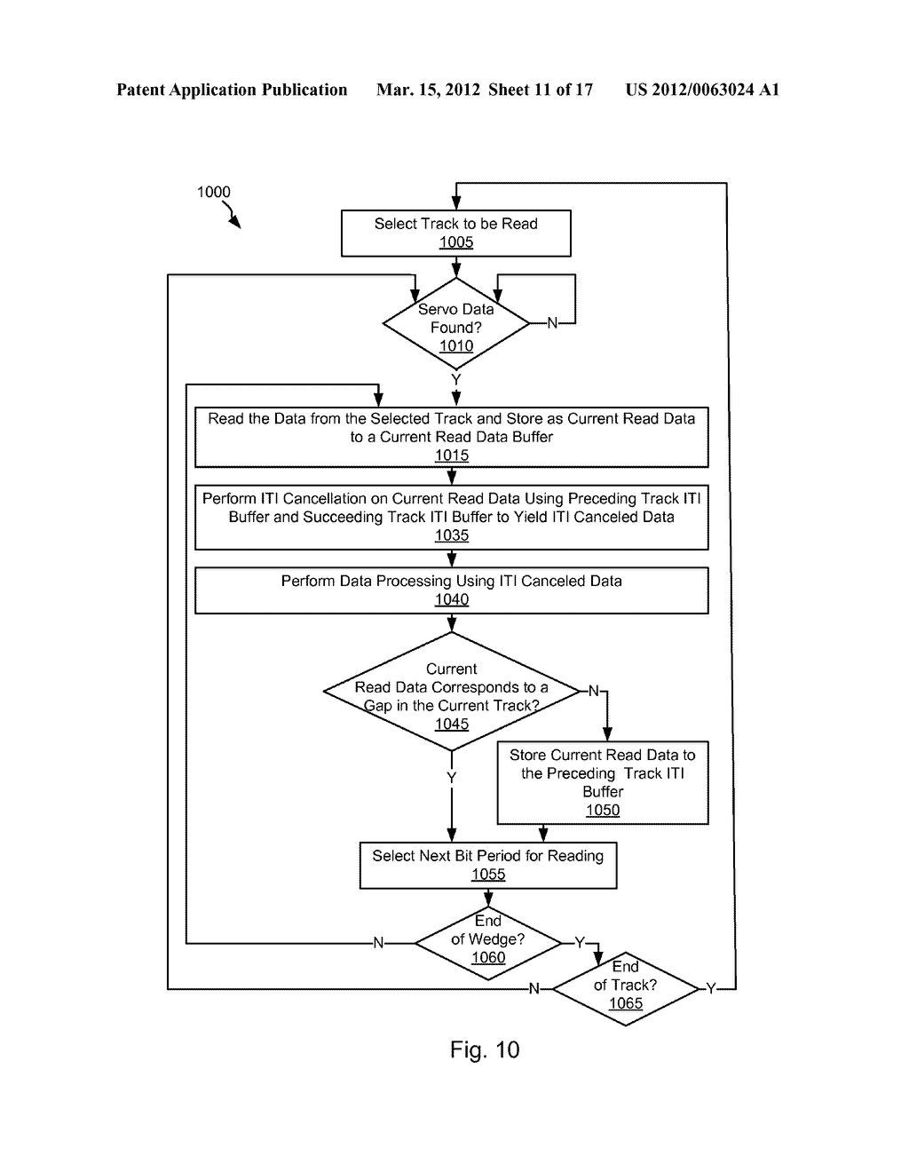 Systems and Methods for Handling Sector Gaps in Inter-track Interference     Compensation - diagram, schematic, and image 12