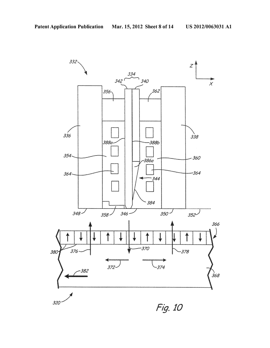 Tranducing head writer having write pole bridge feature, and devices     thereof - diagram, schematic, and image 09