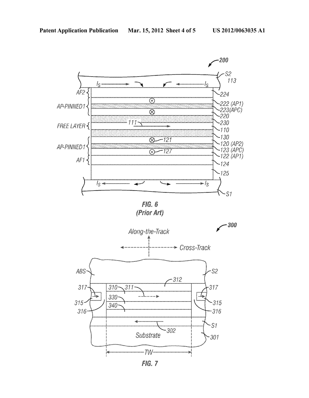 CURRENT-PERPENDICULAR-TO-THE-PLANE (CPP) MAGNETORESISTIVE (MR) SENSOR WITH     REFERENCE LAYER INTEGRATED IN MAGNETIC SHIELD - diagram, schematic, and image 05