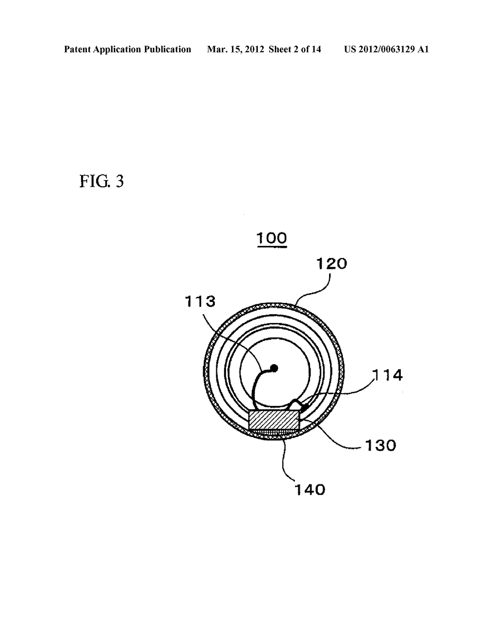 LAMP DESIGNED TO USE SOLID-STATE LIGHT EMITTING DEVICE AS LIGHT SOURCE - diagram, schematic, and image 03