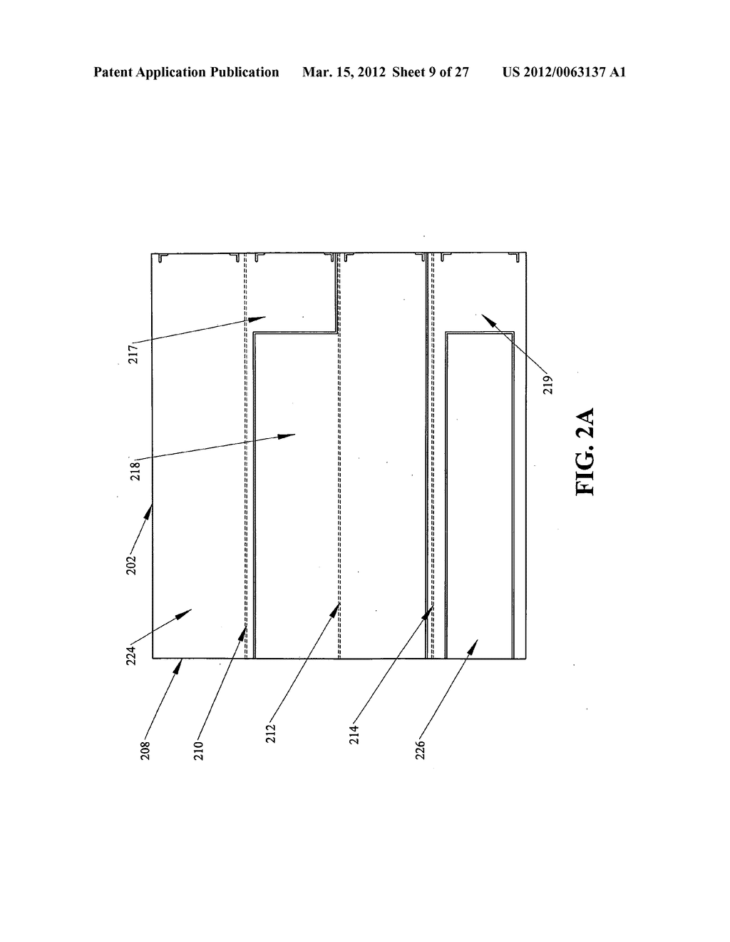 Foldable LED light recycling cavity - diagram, schematic, and image 10