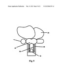 Light emitting diode ornamental display illumination system with remote     solar cell diagram and image