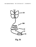 Light emitting diode ornamental display illumination system with remote     solar cell diagram and image