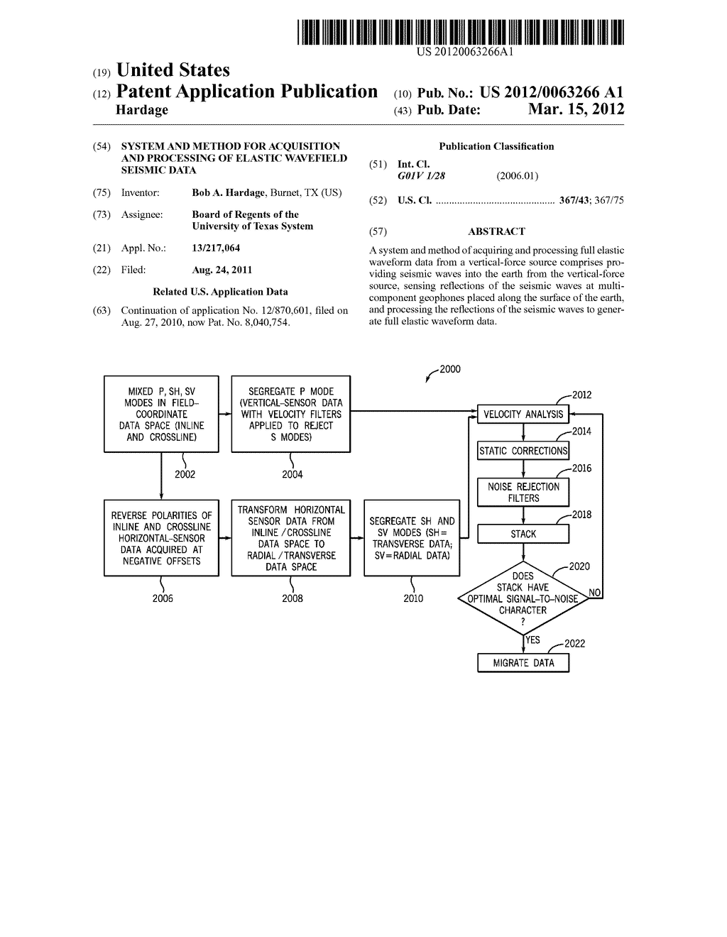 SYSTEM AND METHOD FOR ACQUISITION AND PROCESSING OF ELASTIC WAVEFIELD     SEISMIC DATA - diagram, schematic, and image 01