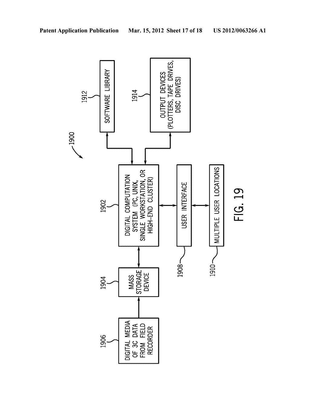 SYSTEM AND METHOD FOR ACQUISITION AND PROCESSING OF ELASTIC WAVEFIELD     SEISMIC DATA - diagram, schematic, and image 18