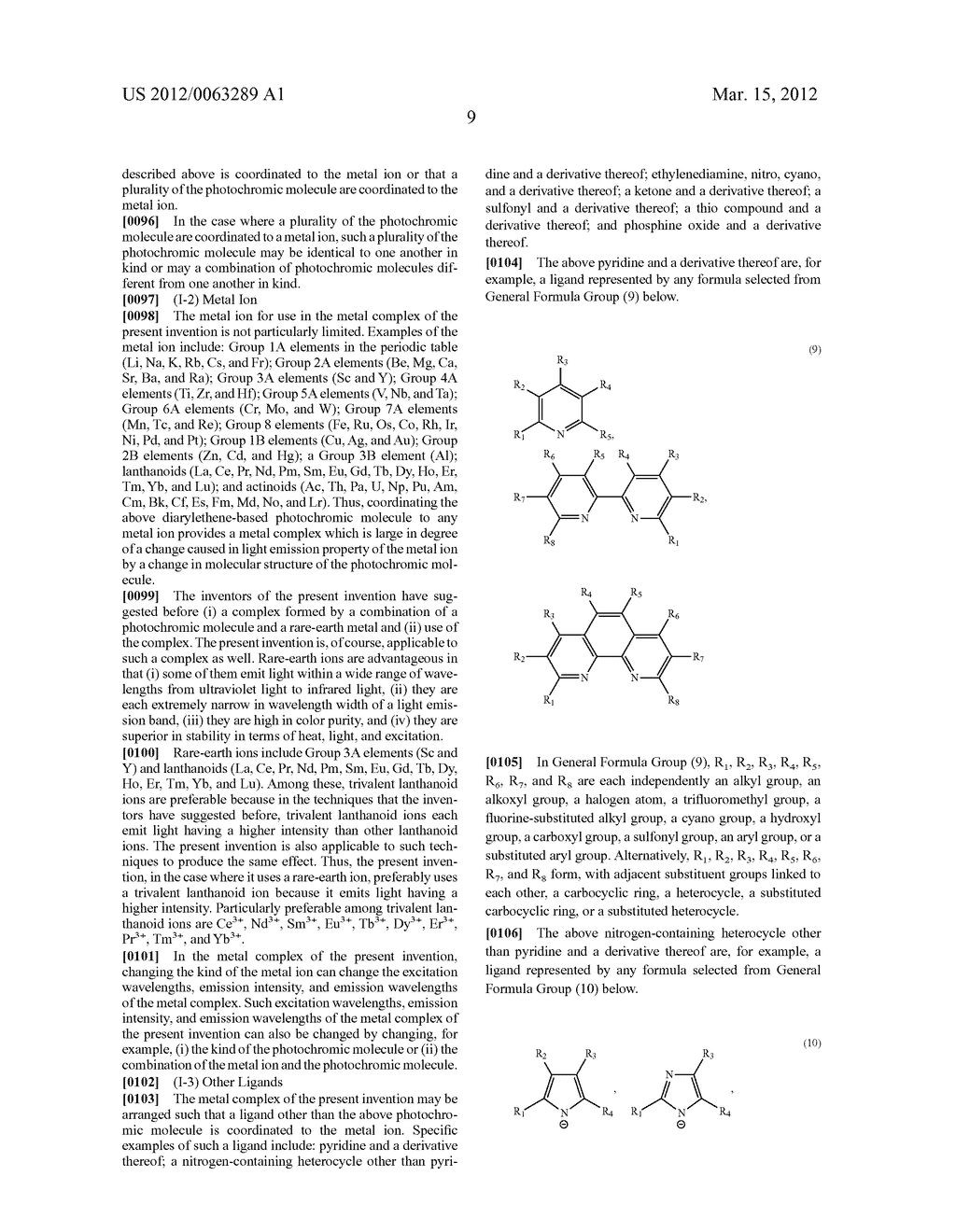 METAL COMPLEX AND USE THEREOF - diagram, schematic, and image 16