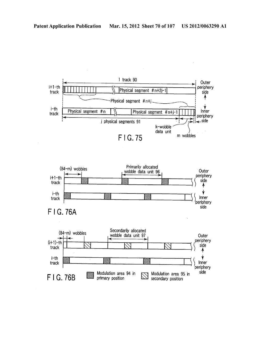 Write-once type information storage medium (disk structure of recording     type information storage medium having structure in which recording layer     formed on transparent susbstrate is defined as inside), and information     reproducing method or information recording method as well as storage     medium manufacturing - diagram, schematic, and image 71