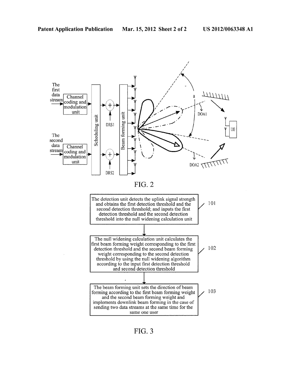 SYSTEM AND METHOD FOR IMPLEMENTING BEAM FORMING FOR A SINGLE USER - diagram, schematic, and image 03