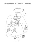 METHOD AND A DEVICE FOR CONTROLLING ADVERTISING OF ROUTING DATA diagram and image