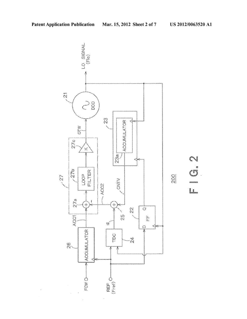 SEMICONDUCTOR INTEGRATED CIRCUIT, RADIO COMMUNICATION DEVICE AND TIME TO     DIGITAL CONVERTER - diagram, schematic, and image 03