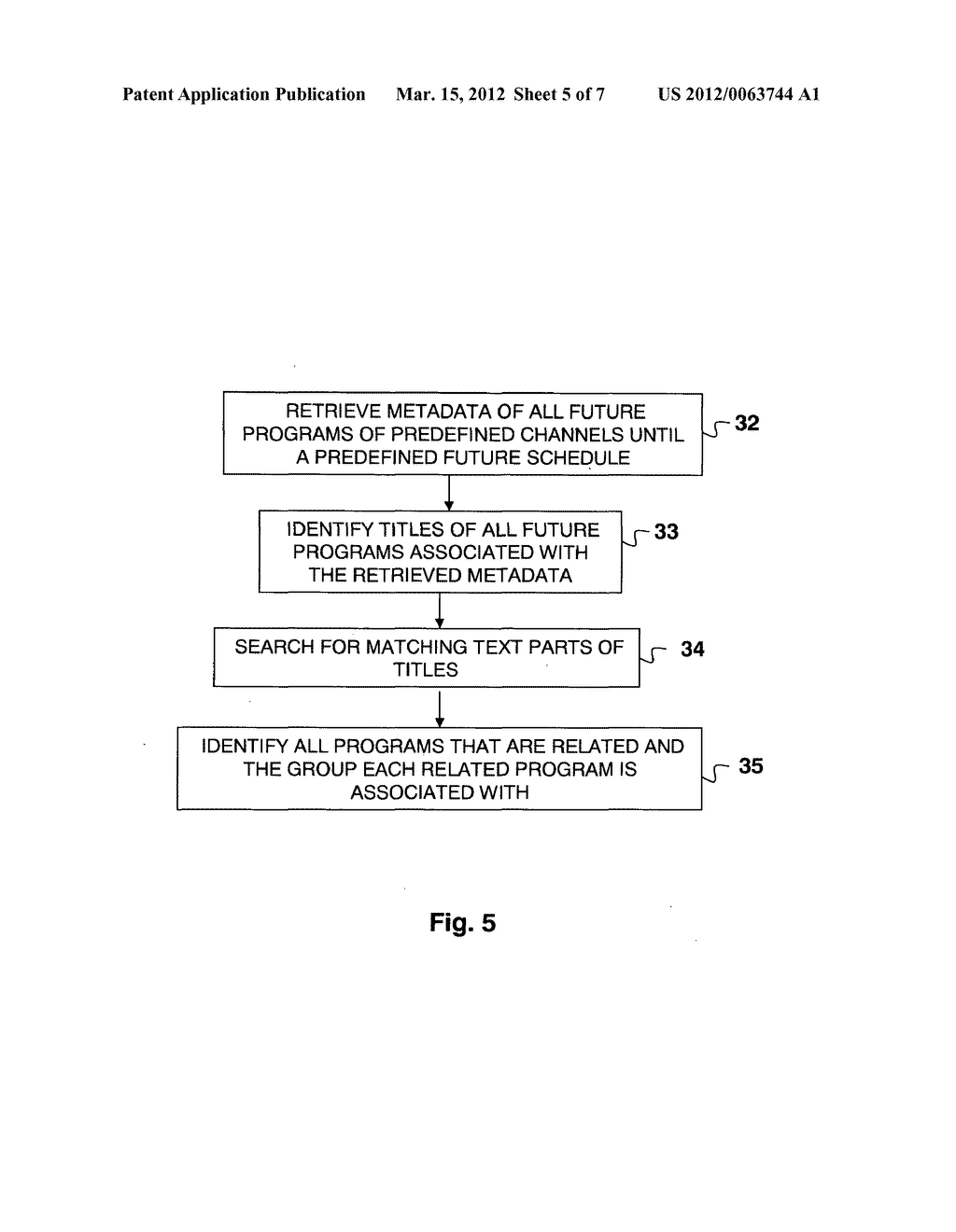 SYSTEM AND METHOD FOR RECORDING RELATED PROGRAMS COMPRISING MEDIA CONTENT     RELATED DATA - diagram, schematic, and image 06