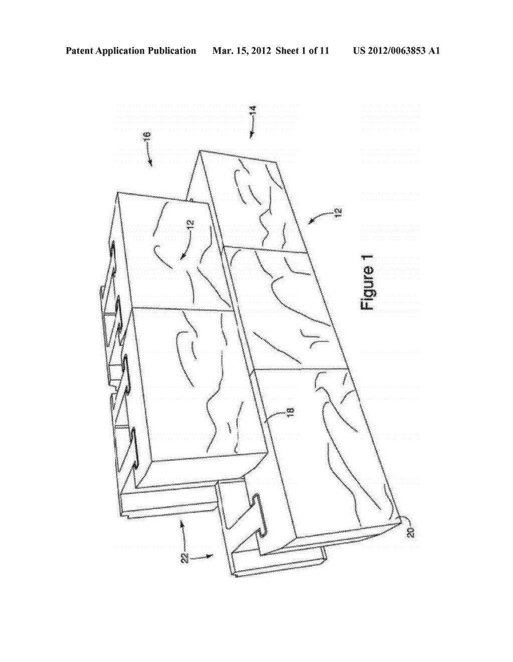 STACKABLE SEGMENTAL RETAINING WALL BLOCK - diagram, schematic, and image 02