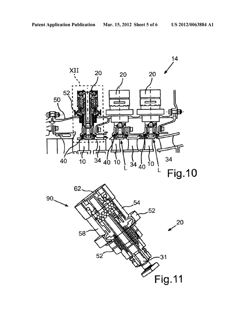 CLEARANCE CONTROL SYSTEM, TURBOMACHINE AND METHOD FOR ADJUSTING A RUNNING     CLEARANCE BETWEEN A ROTOR AND A CASING OF A TURBOMACHINE - diagram, schematic, and image 06